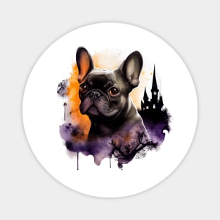 French Bulldog Halloween Magnet